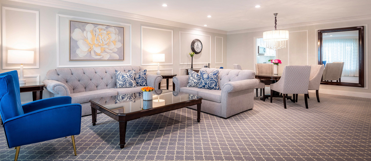OUR COMFORTABLE AND SPACIOUS SUITES ARE IDEAL FOR BUSINESS TRAVELERS AND VACATIONING FAMILIES